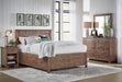 Queen Elevated Storage Bed - Barewood