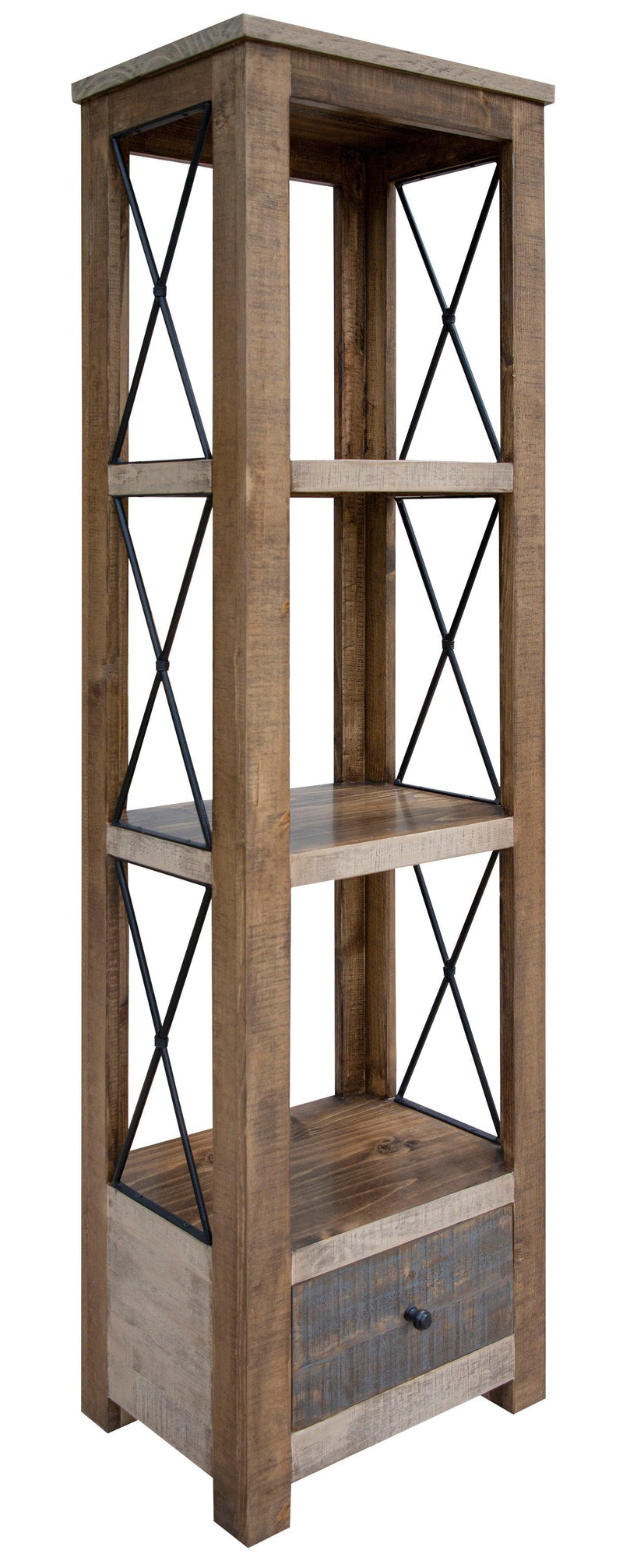 Golden Road Bookcase - Barewood