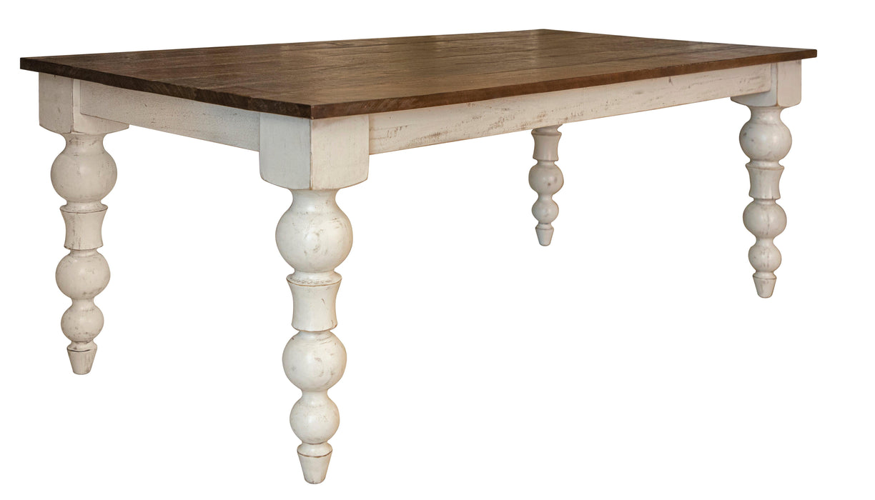 Rock Valley Rectangular Dining Table - Barewood