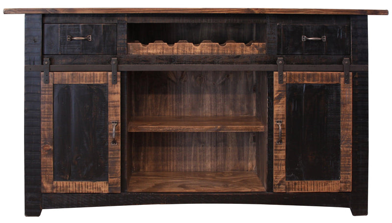 Pueblo Black Bar - Barewood