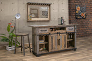 Loft Brown Home Bar - Barewood