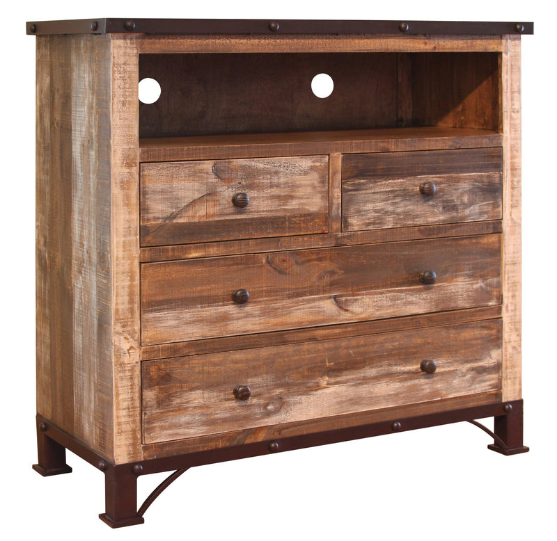 Antique TV Chest - Barewood