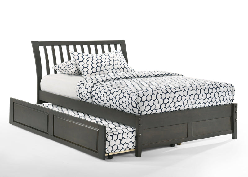 Nutmeg K Series Basic Bed - Barewood