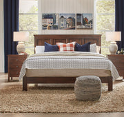 Raised Panel Bed - Barewood