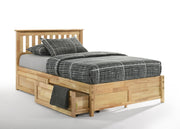 Rosemary K Series Basic Bed - Barewood