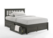 Rosemary K Series Basic Bed - Barewood