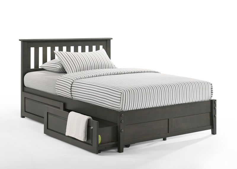 Rosemary K Series Basic Bed - Barewood