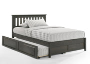 Rosemary K Series Basic Bed - Barewood