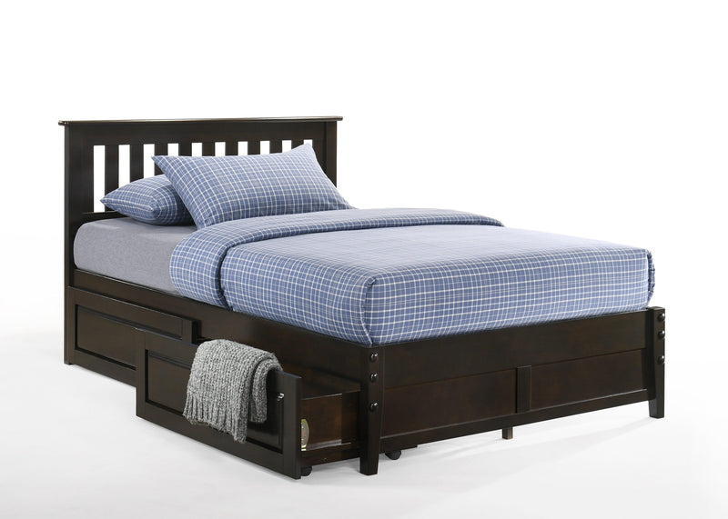 Rosemary K Series Basic Bed - Barewood