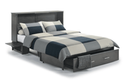 Sagebrush Murphy Cabinet Bed - Barewood