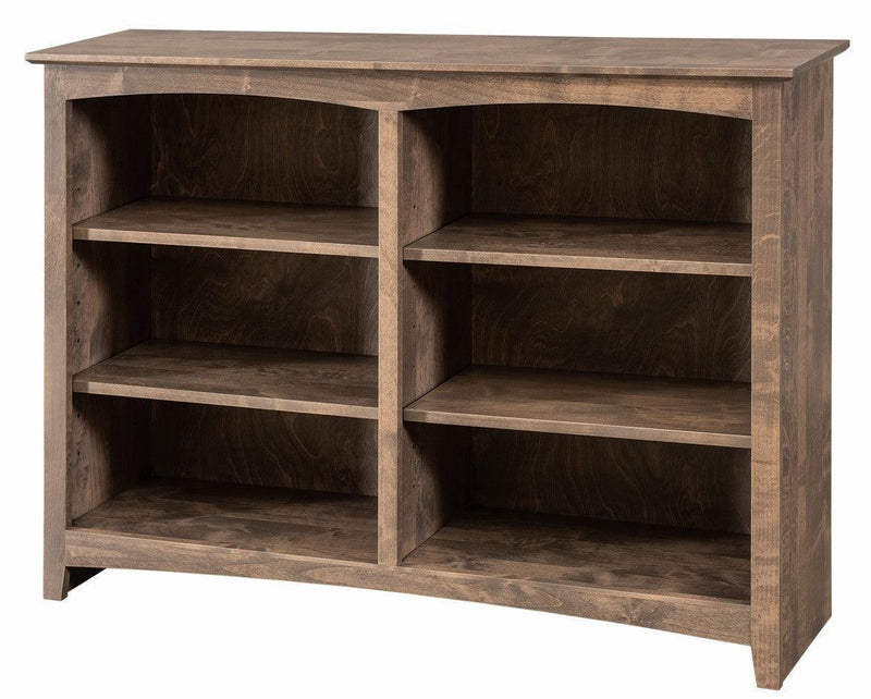 48"w Alder Bookcase (29"h - 60"h) - Barewood