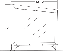 Antique Mirror - Barewood