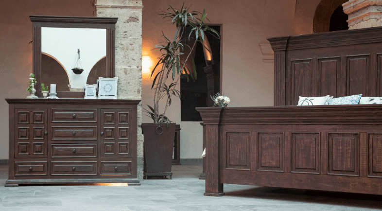 Terra Brown Mirror - Barewood