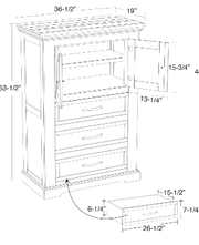 Madeira Chest - Barewood