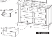 Madeira Dresser - Barewood