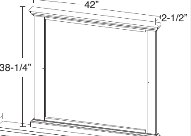 Madeira Mirror - Barewood