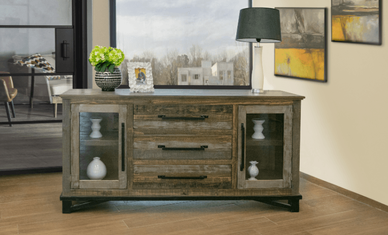 Loft Brown Buffet - Barewood