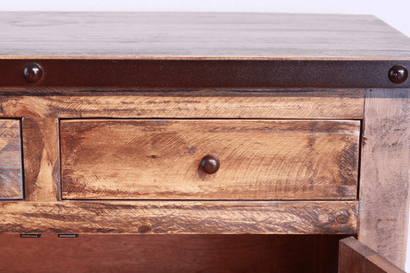 Antique Multicolor Server - Barewood