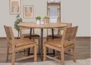 Tulum Panel Back Chair - Barewood