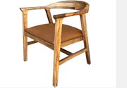 Tulum Mid Century Modern Chair - Barewood