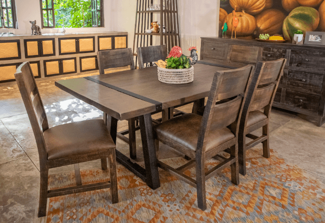 Urban Art Dining Table - Barewood