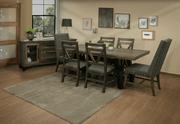 Loft Brown Dining Table - Barewood
