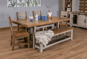 Pueblo Gray Dining Table - Barewood