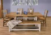 Pueblo Gray Dining Table - Barewood