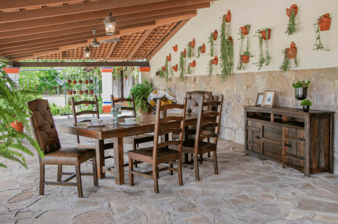 Mezcal Dining Table - Barewood