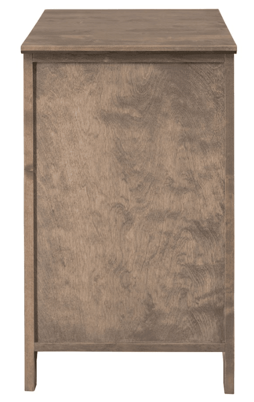 Shaker Two Drawer File - Barewood