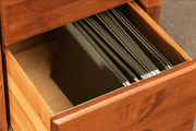 Shaker Two Drawer File - Barewood