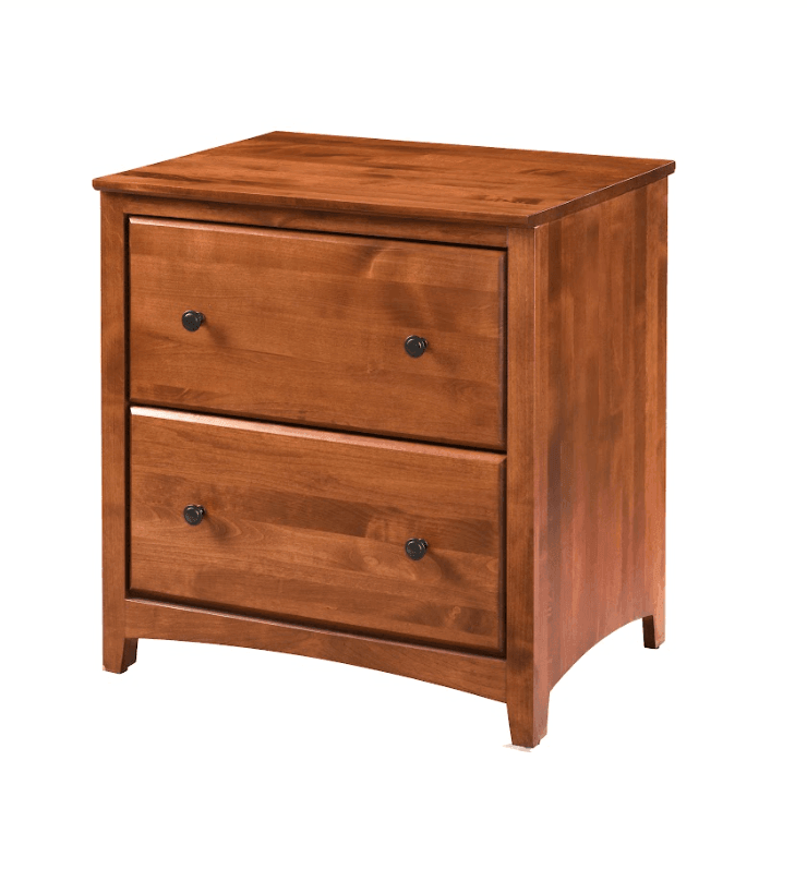 Alder Lateral Filing Cabinet - Barewood