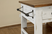 Pueblo Kitchen Island - Barewood