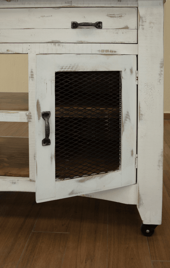 Pueblo Kitchen Island - Barewood