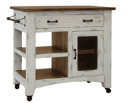 Pueblo Kitchen Island - Barewood