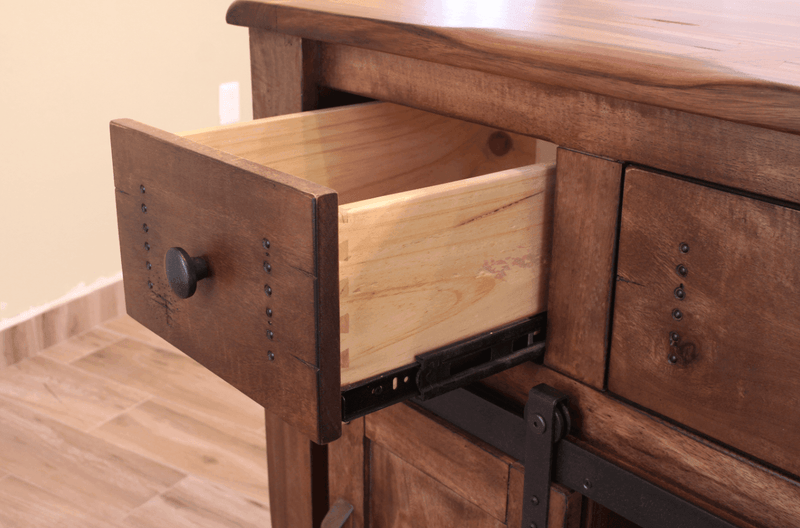 Parota Large Kitchen Island - Barewood