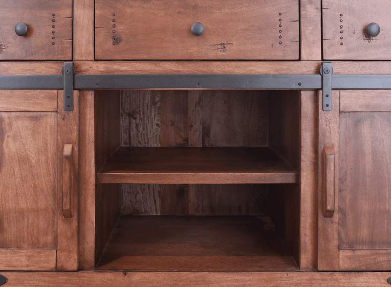 Parota Large Kitchen Island - Barewood