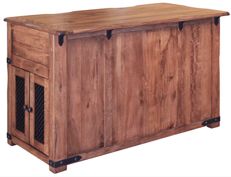 Parota Large Kitchen Island - Barewood