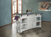 Stone Large Kitchen Island - Barewood