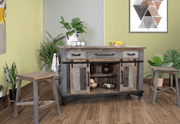 Loft Brown Stool - Barewood
