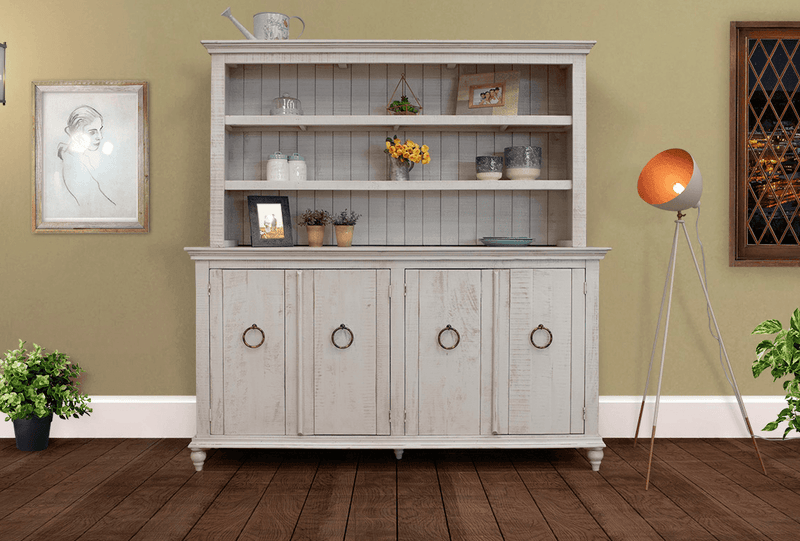 Capri Hutch and/or Buffet - Barewood