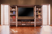Antique Multicolor Wall Unit - Barewood