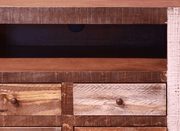 Antique Multicolor Wall Unit - Barewood