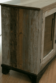 Loft Brown Wall Unit - Barewood