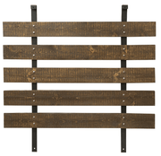 Loft Brown Wall Unit - Barewood