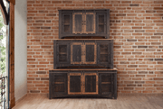 Pueblo Black TV Stand - Barewood