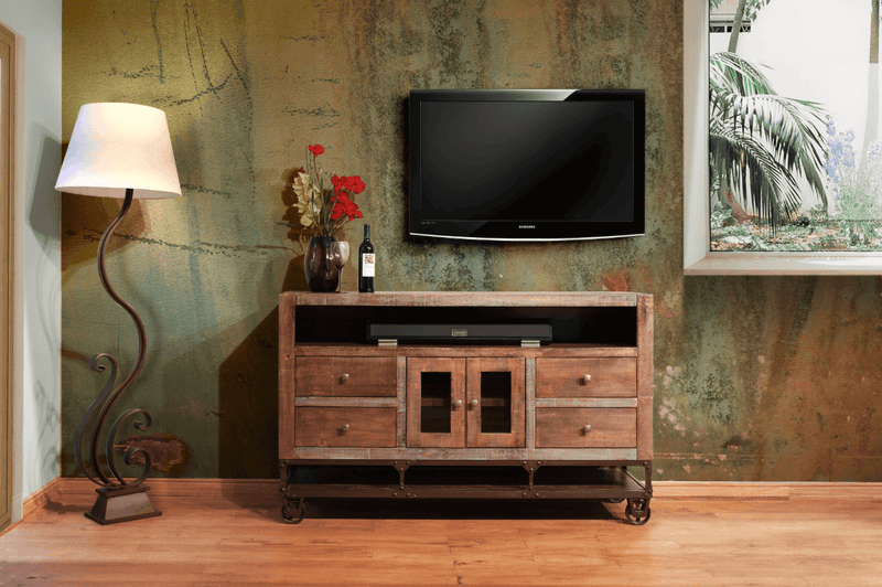 Urban Gold TV Stand - Barewood