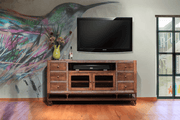 Urban Gold TV Stand - Barewood