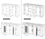 Parota Doored TV Stand - Barewood