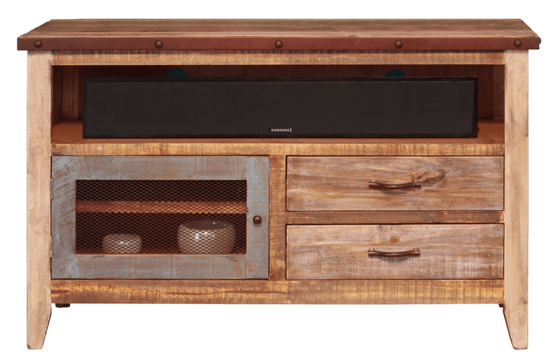 Multicolor TV Stand - Barewood